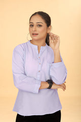 Casual Wear Stylish Lavender Tunic